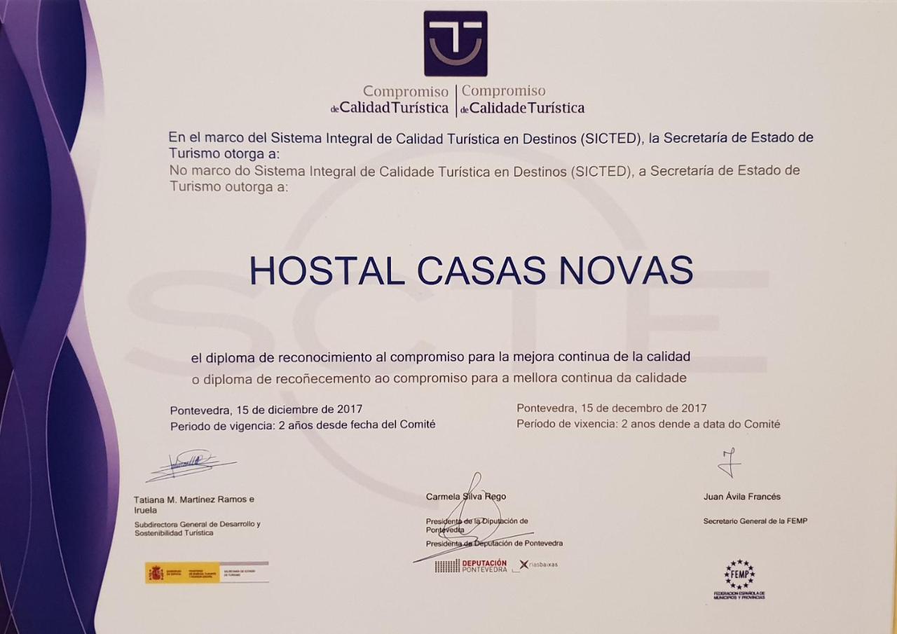 Hostal Casasnovas Silleda Buitenkant foto